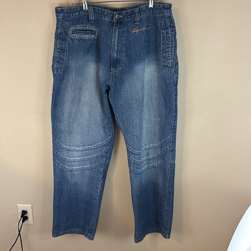 Vintage  Y2K  D Jon Baggy Streetwear Hip Hop Jeans Size 40-34